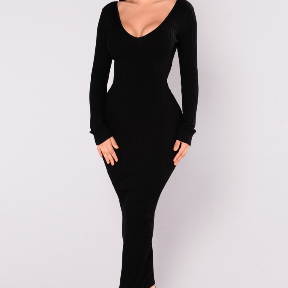 Fashion Nova Black Dress